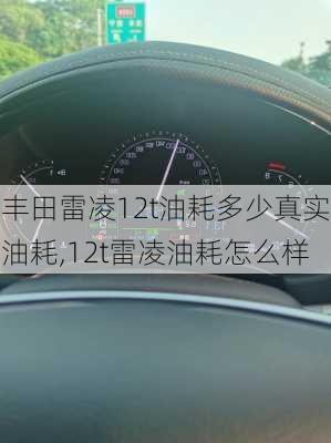 丰田雷凌12t油耗多少真实油耗,12t雷凌油耗怎么样