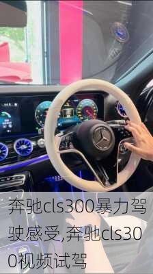 奔驰cls300暴力驾驶感受,奔驰cls300视频试驾